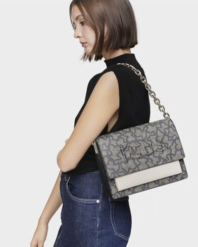 Γυναικεία Τσάντα Tous - Bandolera M. Audree Chain K Icon Negro-M