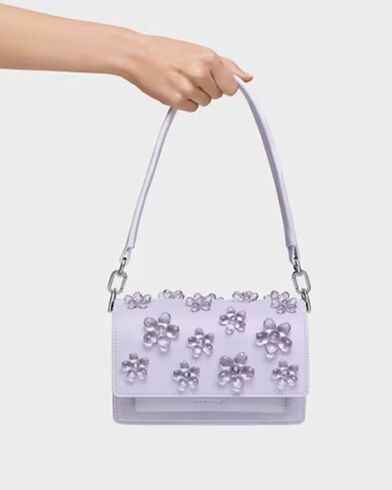 Γυναικεία Τσάντα Tous - Bandolera S. Audree Daisy Malva