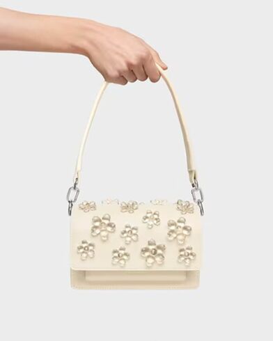 Tous - Bandolera S. Audree Daisy Beige  