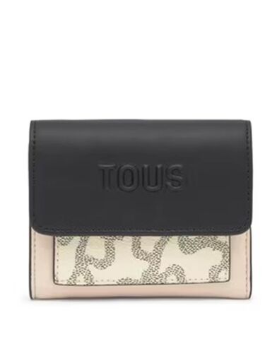 Tous - Billetera S. Flap Kaos Icon Beige 