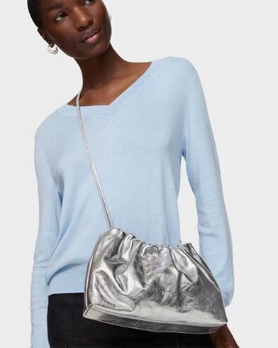 Γυναικεία Τσάντα Tous - Clutch-Bandolera Tous Cloud Plata