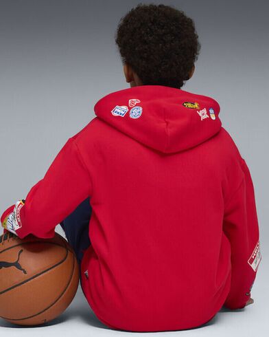 Παιδική Μπλούζα Φούτερ με Κουκούλα Puma - Basketball Hooperhotline Fl B