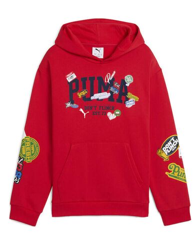 Παιδική Μπλούζα Φούτερ με Κουκούλα Puma - Basketball Hooperhotline Fl B