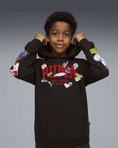 Παιδική Μπλούζα Φούτερ με Κουκούλα Puma - Basketball Hooperhotline Fl B