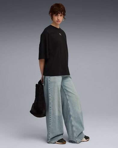 Γυναικεία Κοντομάνικη Μπλούζα Puma - Dare To Oversized Ruched