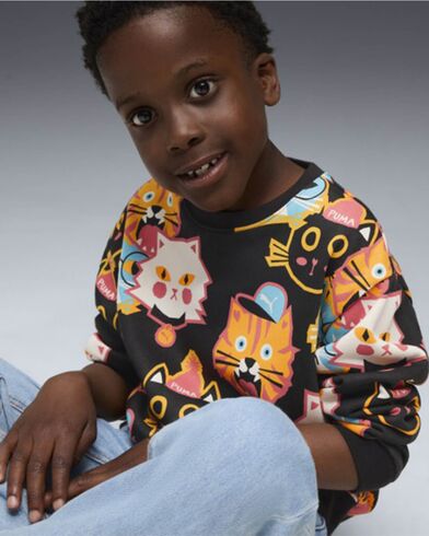 Παιδική Μακρυμάνικη Μπλούζα Puma - Moody Cat Aop Tr