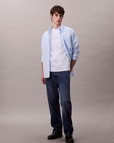 Calvin Klein - Ss Hi Low Emb 16S Jersey Cn Tee    