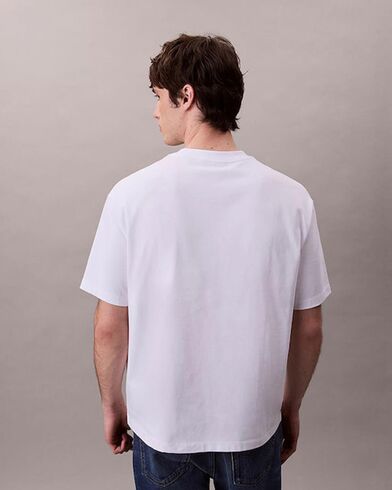 Calvin Klein - Ss Hi Low Emb 16S Jersey Cn Tee    