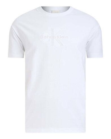 Calvin Klein - Ss Hi Low Emb 16S Jersey Cn Tee    