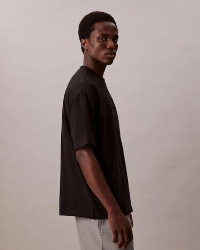 Ανδρική Κοντομάνικη Μπλούζα Calvin Klein - Ss Hi Low Emb 16S Jersey