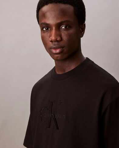 Ανδρική Κοντομάνικη Μπλούζα Calvin Klein - Ss Hi Low Emb 16S Jersey