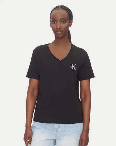 Γυναικείες Κοντομάνικες Μπλούζες Calvin Klein 2 Τεμάχια - A- Logo Vn