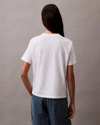 Γυναικεία Κοντομάνικη Μπλούζα Calvin Klein - Hr Clssc Mnlg