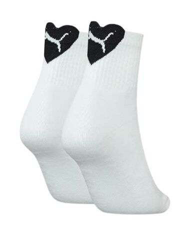Puma - 938555 Puma Women Heart Logo Short Crew 2P   