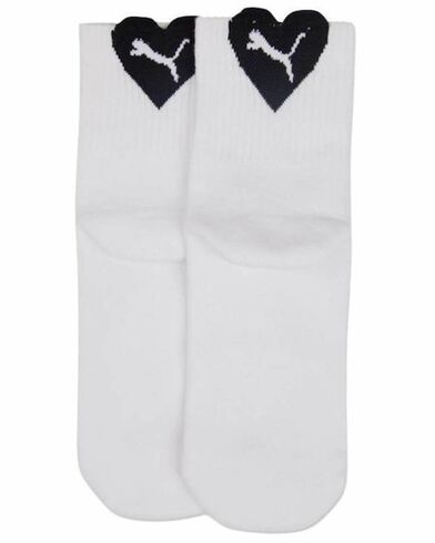 Puma - 938555 Puma Women Heart Logo Short Crew 2P   