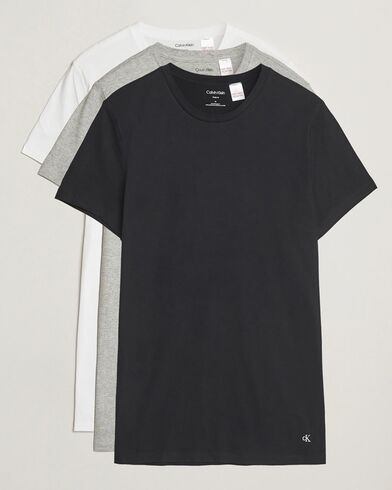 Calvin Klein - S/S Crew Neck 3pk  Κοντομάνικη Μπλούζα Φανέλα