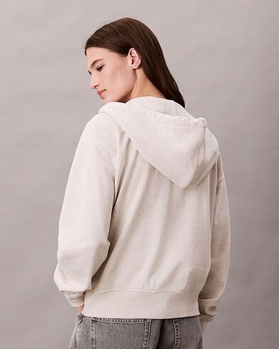 Γυναικεία Ζακέτα με Κουκούλα Calvin Klein - Monologo French Terry Fz Bf