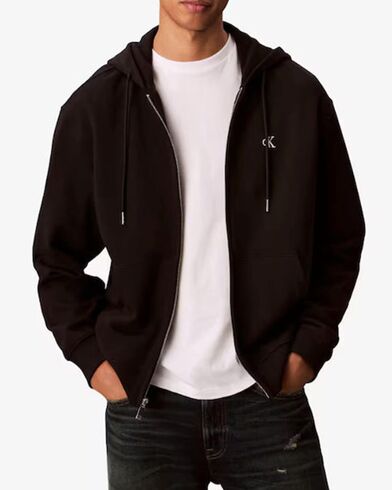 Calvin Klein - Ls Eu 350Terry Monogram Fz Hoodi  