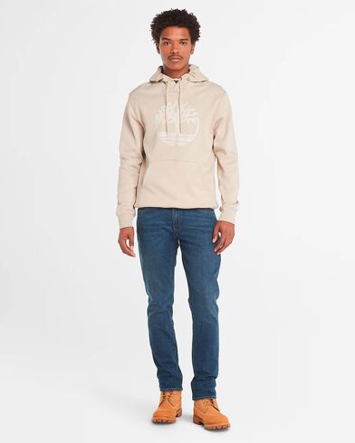 Ανδρική Μπλούζα με Κουκούλα Timberland - Kennebec River Tree Logo