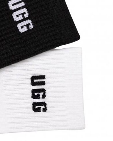 Γυναικείες Κάλτσες Ugg 2 Ζευγάρια- Quinlin Logo Quarter