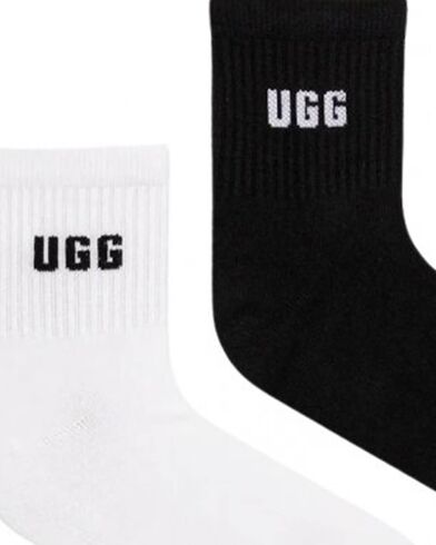 Γυναικείες Κάλτσες Ugg 2 Ζευγάρια- Quinlin Logo Quarter