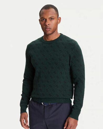 Ανδρική Μακρυμάνικη Μπλούζα Guess - Humbert 4G Logo Ls Cn