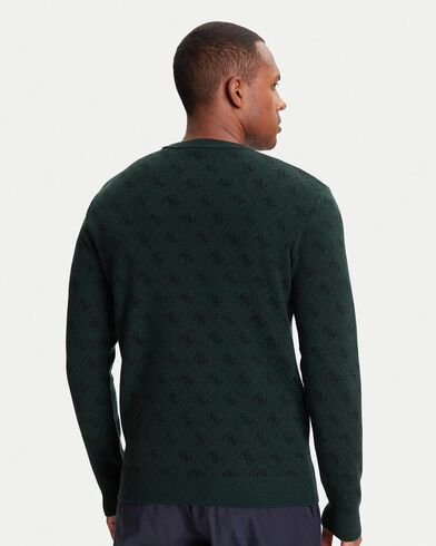 Ανδρική Μακρυμάνικη Μπλούζα Guess - Humbert 4G Logo Ls Cn