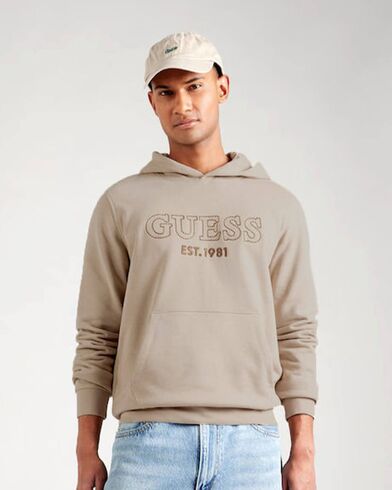 Ανδρική Μακρυμάνικη Μπλούζα Φούτερ Guess - Beau Hoodie