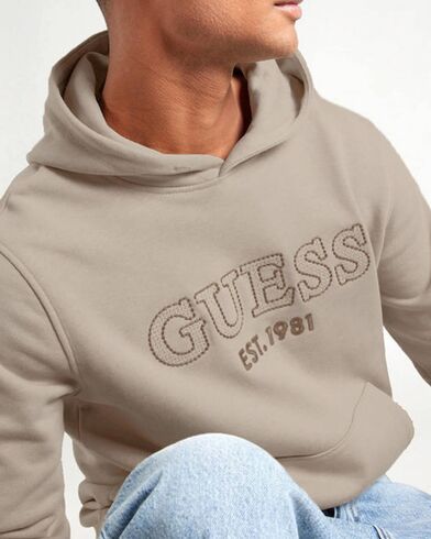 Ανδρική Μακρυμάνικη Μπλούζα Φούτερ Guess - Beau Hoodie