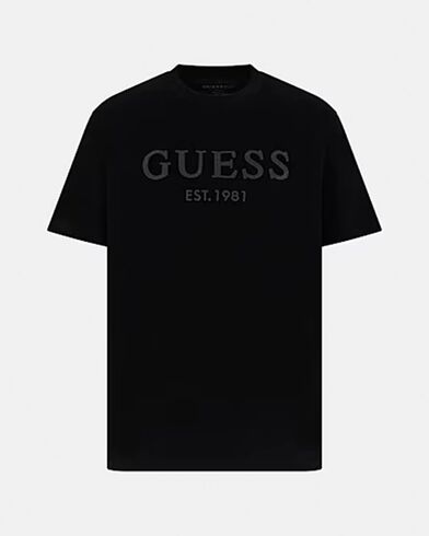 Ανδρική Κοντομάνικη Μπλούζα Guess - Ss Cn Guess Box Logo