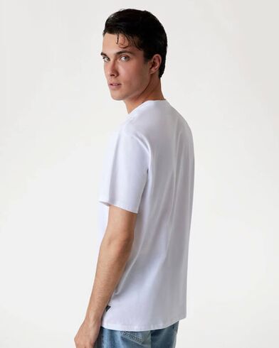 Ανδρική Κοντομάνικη Μπλούζα Guess - Ss Bsc Guess Embossed Logo