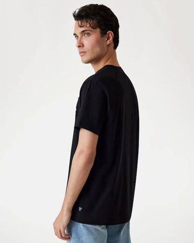 Ανδρική Κοντομάνικη Μπλούζα Guess - Ss Bsc Guess Embossed Logo