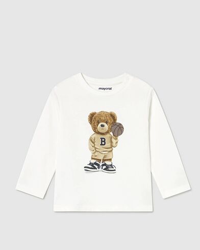 Mayoral - L/s shirt bear         