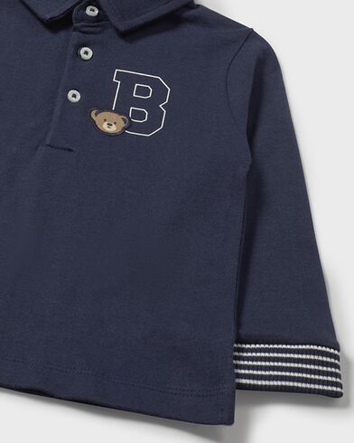 Παιδική Μακρυμάνικη Polo Μπλούζα Mayoral - L/s smooth detail