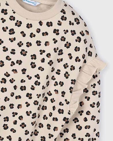 Παιδική Μακρυμάνικη Μπλούζα Mayoral - Ruffle sleeve