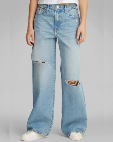 Γυναικείο Τζιν Παντελόνι Calvin Klein - The Wide Leg Light Mayfield