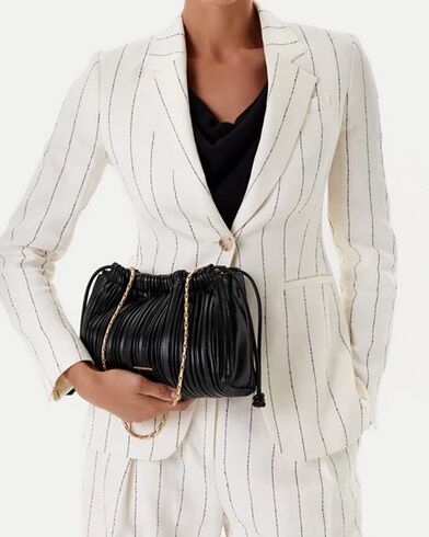 Calvin Klein - Drawstring Plisse Crossbody  