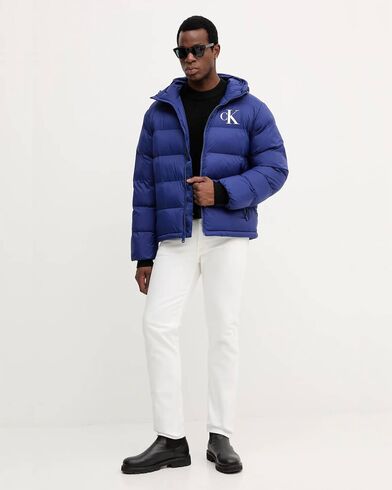 Ανδρική Μπλούζα Calvin Klein - Ls Ez Cotton Waffle Crwnk 9