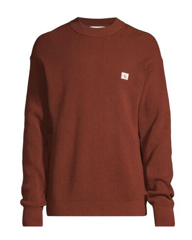 Ανδρική Μπλούζα Calvin Klein - Ls Ez Cotton Waffle Crwnk 9