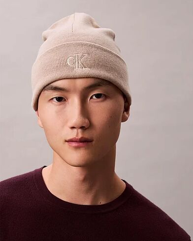 Unisex Σκούφος Calvin Klein - Ck Fine Rib