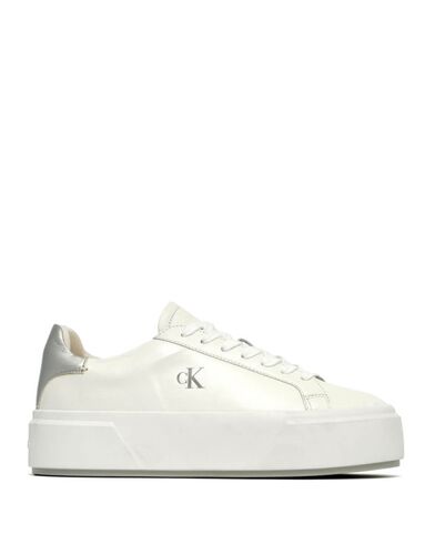 Γυναικεία Sneakers Calvin Klein - Flatform Lace Up Lth Met Mg