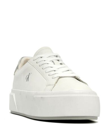 Γυναικεία Sneakers Calvin Klein - Flatform Lace Up Lth Met Mg