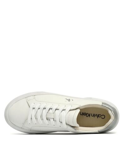 Γυναικεία Sneakers Calvin Klein - Flatform Lace Up Lth Met Mg