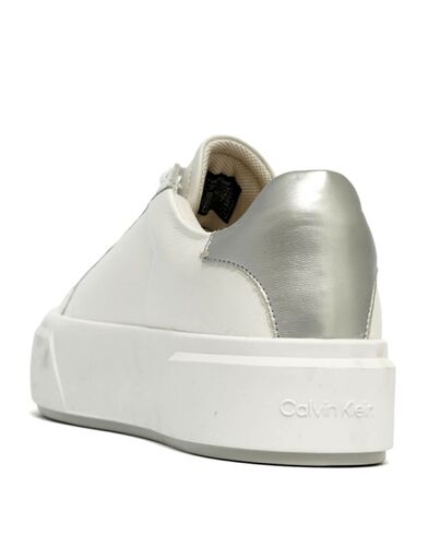 Γυναικεία Sneakers Calvin Klein - Flatform Lace Up Lth Met Mg