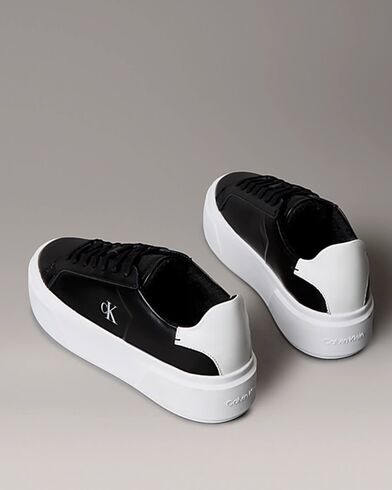 Calvin Klein - Flatform Lace Up Lth Mg  