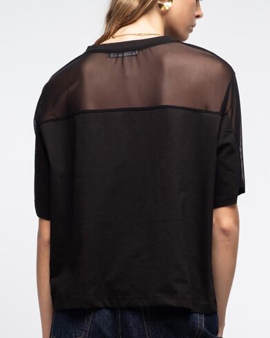 Γυναικεία Κοντομάνικη Μπλούζα Peace And Chaos - Insignia