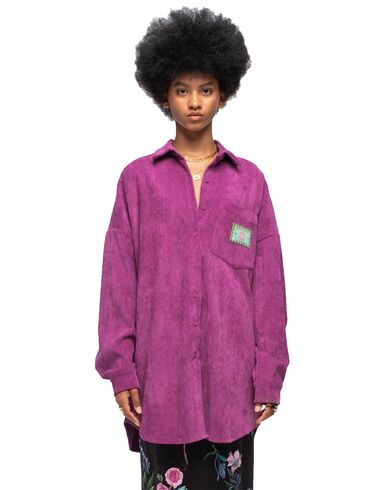 Γυναικείο Μακρυμάνικο Πουκάμισο Peace And Chaos - Wisteria