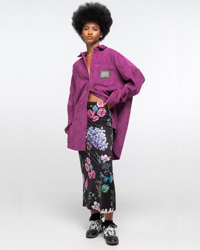 Γυναικείο Μακρυμάνικο Πουκάμισο Peace And Chaos - Wisteria