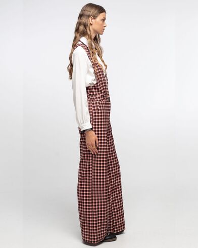 Peace And Chaos - Plaid Jumpsuit 