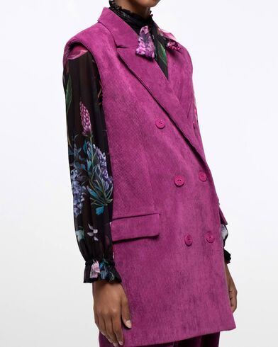 Γυναικείο Αμάνικο Σακάκι Peace And Chaos - Wisteria